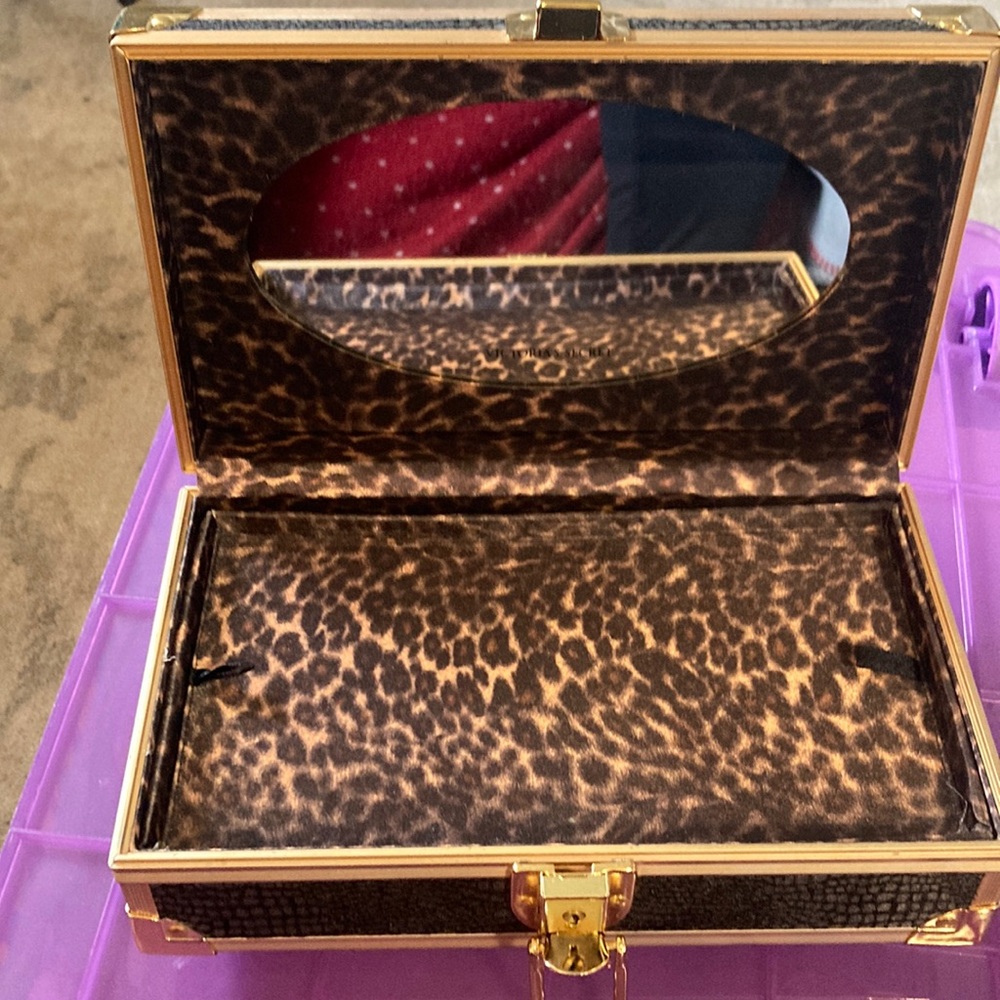 Victorian secret black and gold box